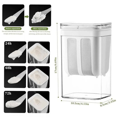 Multifunctional Yogurt Filter with Fine Mesh Strainer -Chef Aruna's Choice