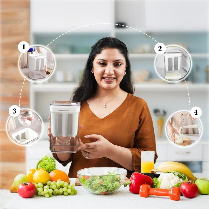 Multifunctional Yogurt Filter with Fine Mesh Strainer -Chef Aruna's Choice